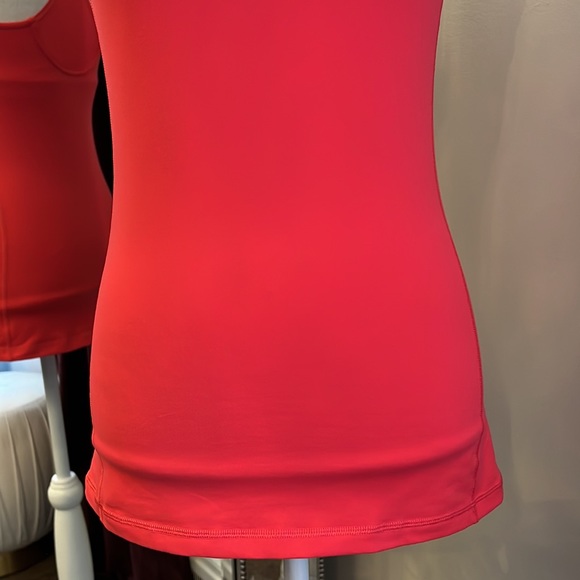 NWOT Lululemon Lush Coral Deep Breath Tank Size 6 - Picture 3 of 9